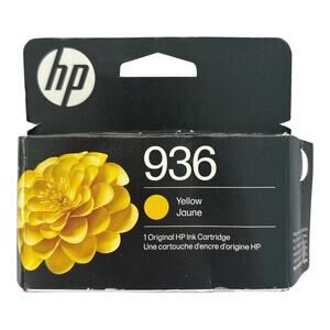 HP 936 Yellow Ink Cartridge Genuine Unopened Original Toner Printer Unexpired